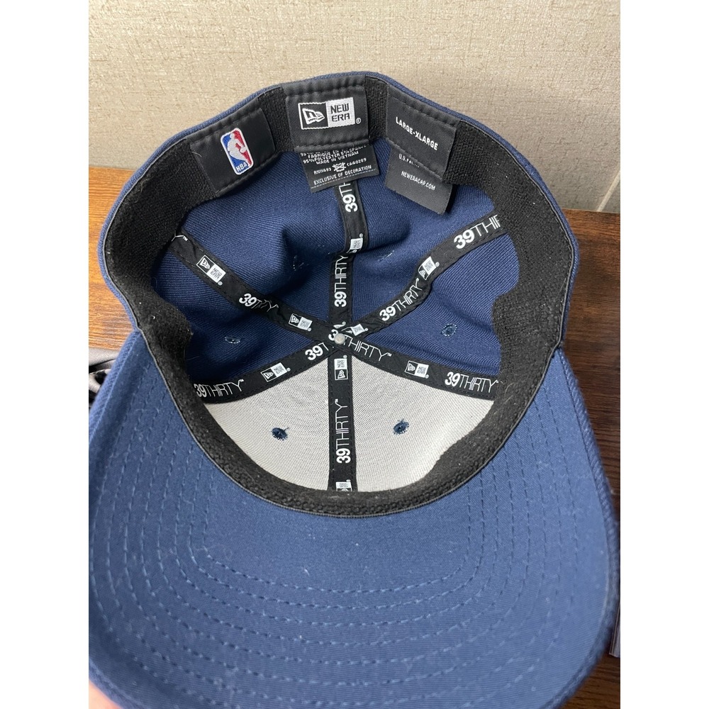 New Orleans Pelicans Hat New Era 39Thirty Fitted Cap NBA Size L/XL Blue - Picture 5 of 8